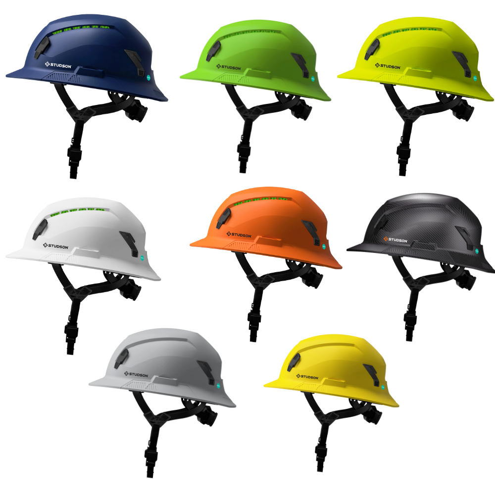 Studson SHK-1 Full Brim Safety Helmet from Columbia Safety